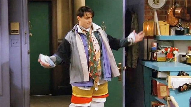 "Bu sayede bir sonraki sefere Friends dizisindeki Joey gibi seyahat etmek zorunda kalmaz."