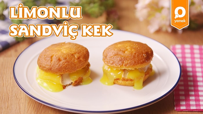 Mis Gibi Limon Kokulu Yumuşacık Bir Tatlı: Limonlu Sandviç Kek Nasıl Yapılır?