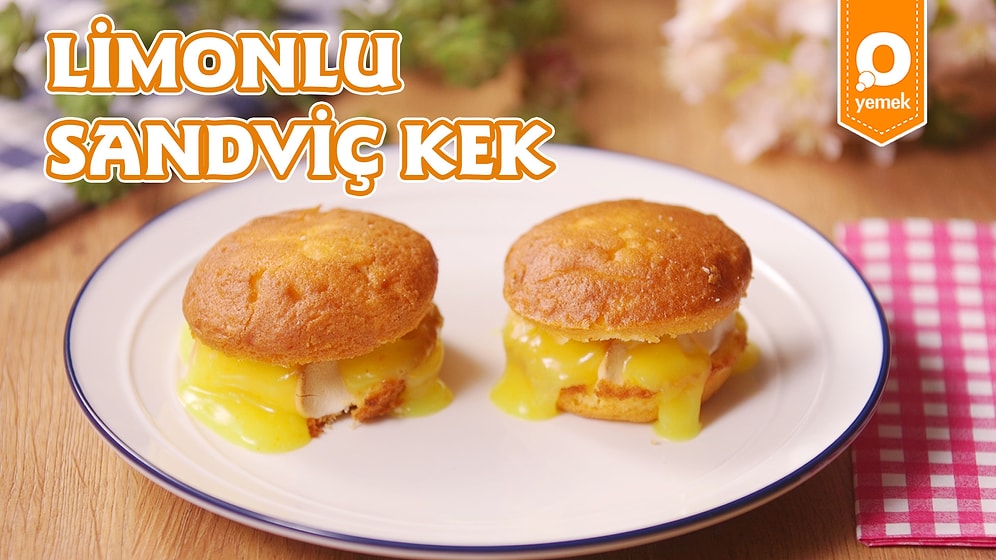Mis Gibi Limon Kokulu Yumuşacık Bir Tatlı: Limonlu Sandviç Kek Nasıl Yapılır?