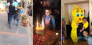 Okul Harçlığı İçin Simit Satan ve Hiç Doğum Günü Kutlamamış Olan 8 Yaşındaki Çocuğa Doğum Günü Sürprizi Yapan Güzel İnsanlar