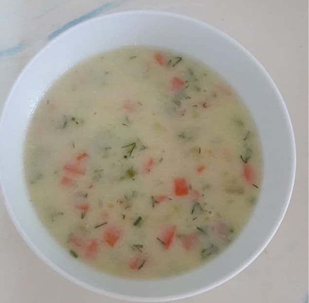 8. Kremalı Sebze Çorbası