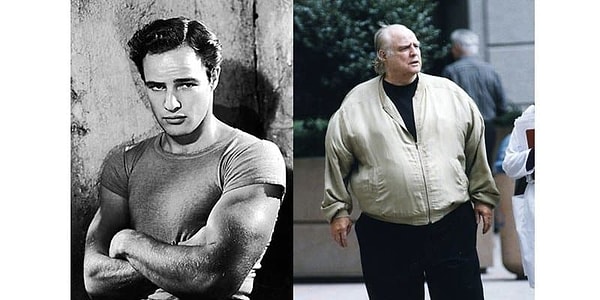 17. В последние годы жизни Марлона Брандо мало кто поверил бы, что когда-то он был настоящим секс-символом.