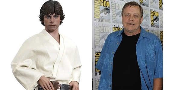 18. Как и Кэрри Фишер, Марку Хэмиллу пришлось восстанавливать форму, чтобы повторить роль Люка Скайуокера в новых эпизодах "Звездных войн".