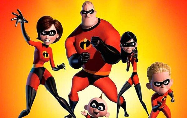 #2 İnanılmaz Aile (2004) The Incredibles