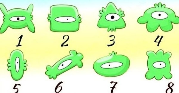 Перед вам восемь забавных фигур. Какая из них больше всего привлекла ваше внимание?