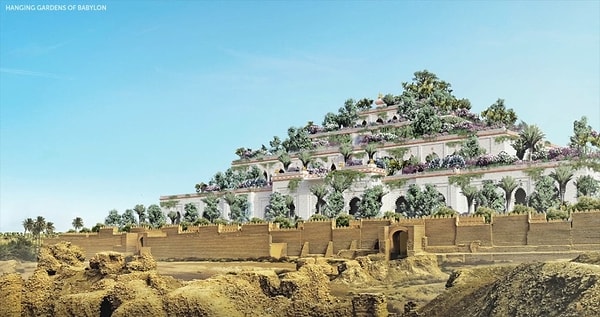 3. Висячие сады Семирамиды