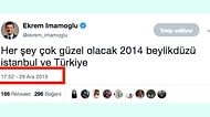 Ekrem İmamoğlu'nun Yıllar Önce Attığı Tweet Herkesi Şaşırttı