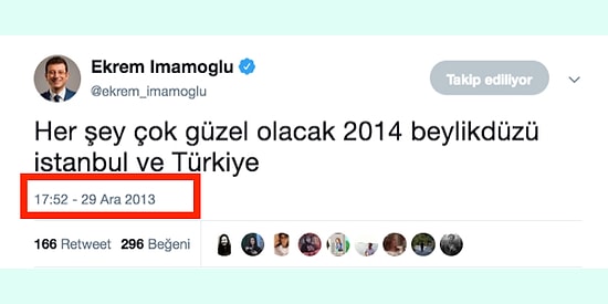 Ekrem İmamoğlu'nun Yıllar Önce Attığı Tweet Herkesi Şaşırttı