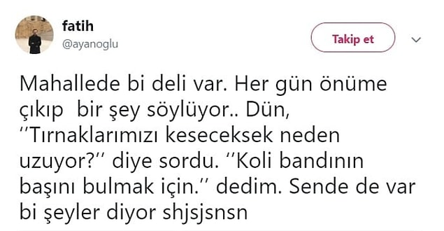 6. Sen de az değilsin hani.