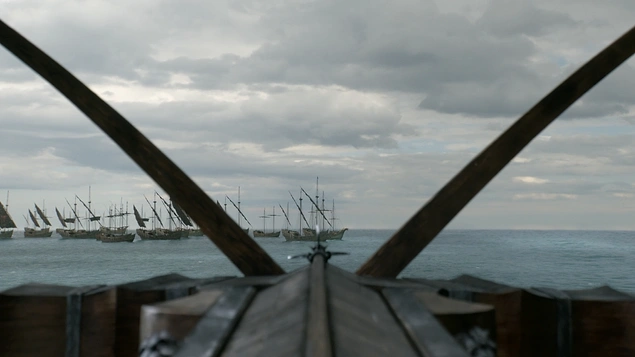 Rhaegal'i vuran Euron hızını alamıyor tabii ki...