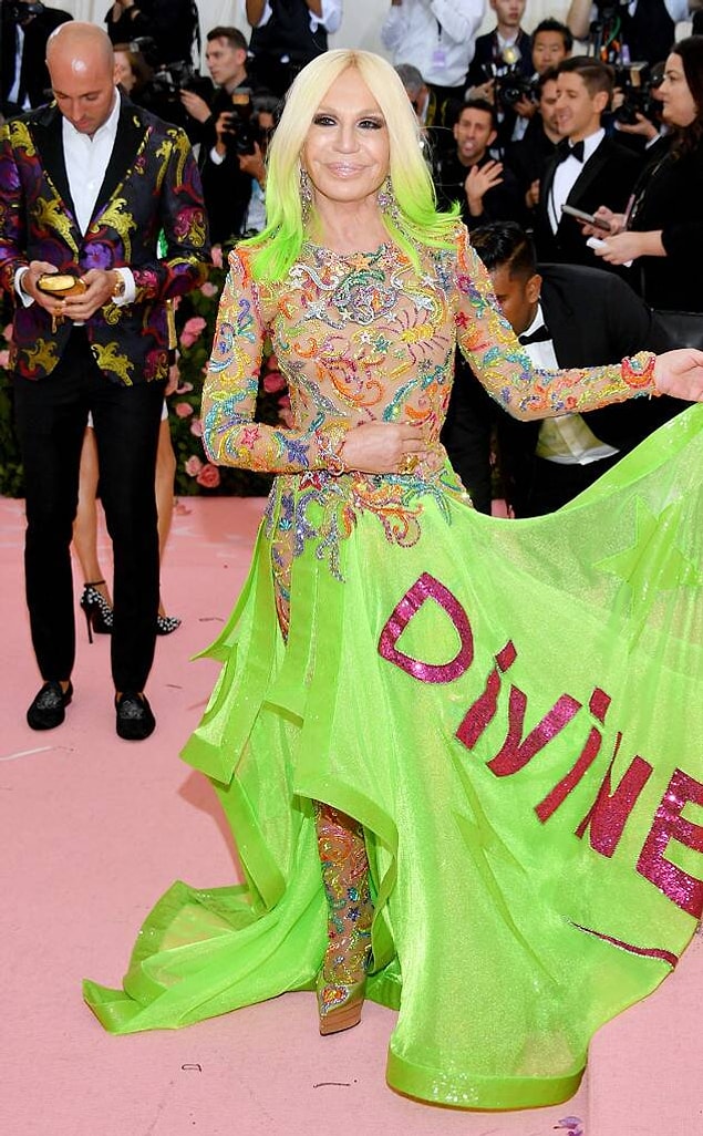 9. Donatella Versace