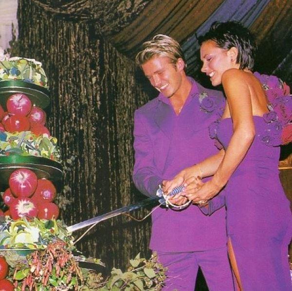 7. Victoria ve David Beckham (1999):