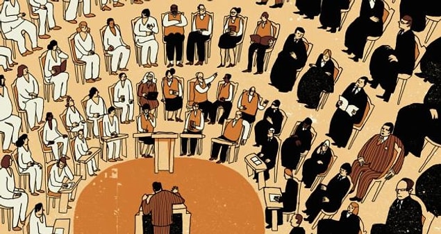 2. "Demokratik kurumların gelişiminde üç büyük kilometre taşı bulunmaktadır: Oylama yoluyla kamusal kararlara katılma hakkı, temsil etme hakkı ve muhalefet yapma hakkı."