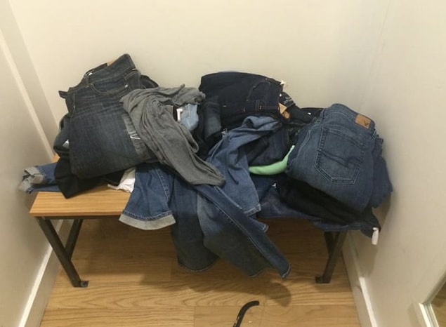 5. Ve eğer "Orası zaten dağınık, bir pantolon fazla olsa ne olacak?" diye düşünüyorsanız da bu düşünceden vazgeçin.