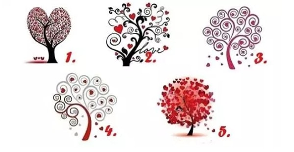 Итак, выберите любовное дерево: