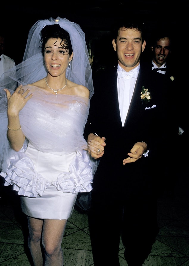 11. Rita Wilson ve Tom Hanks (1988):