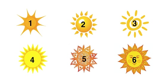 Тест: Выберите солнце, а мы поведаем о вас тайну