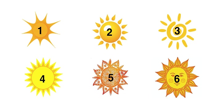 Тест: Выберите солнце, а мы поведаем о вас тайну