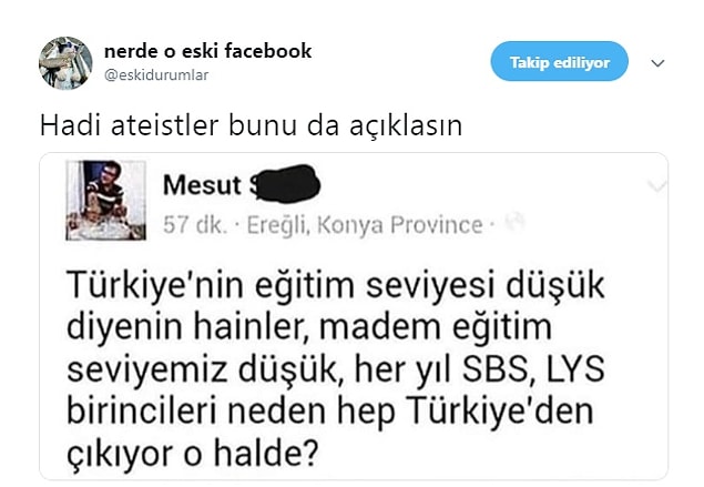 9. Ey Amerika cevap ver şimdi.