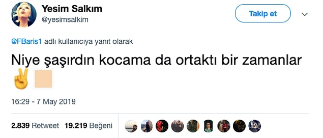 Yeşim Salkım şöyle bir cevap verdi!