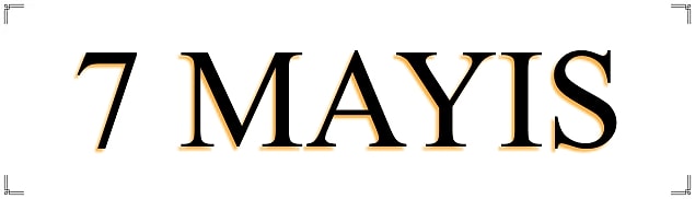 7 Mayıs