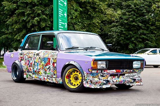 "Тачку на прокачку" или 20 тюнинговых находок, которые не только улыбнут, но и заставят гордиться русской изобретательностью