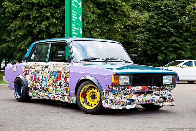 "Тачку на прокачку" или 20 тюнинговых находок, которые не только улыбнут, но и заставят гордиться русской изобретательностью