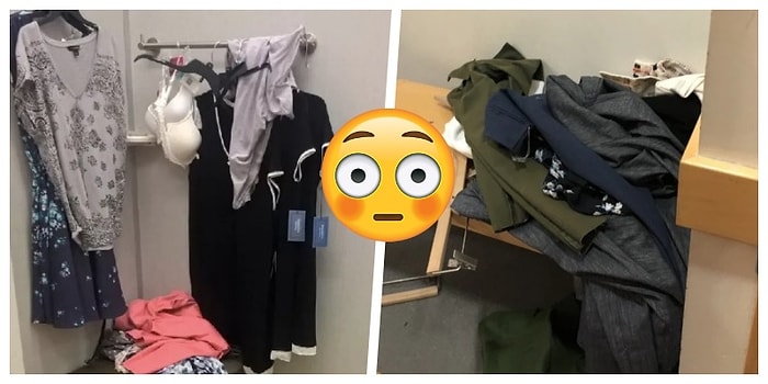 Deneme Kabinlerini Kendi Odasından Daha Beter Halde Bırakan 17 Zalım Alışveriş Çılgını