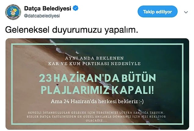 Belediyelerden de vatandaşa, "Sandığa Gidin" çağrısı geldi...
