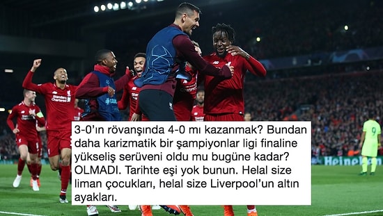 Mucizenin Adı Liverpool! 3-0'ın Rövanşında Barcelona'yı Dağıtarak Şampiyonlar Ligi'nde Finale Çıktılar