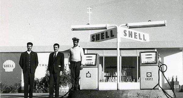 13. Şehrin ilk benzin istasyonu, Batman, 1950.