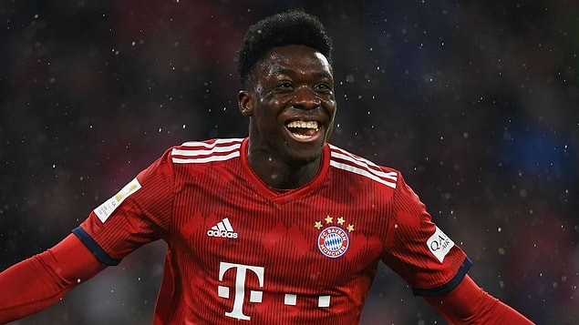 30. ALPHONSO DAVIES - Bayern Münih