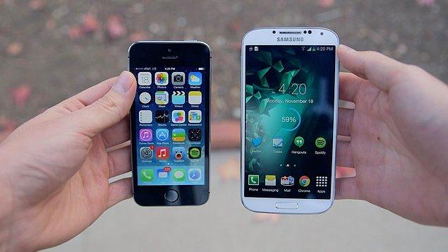 2014 Akıllı Telefonlar Karşılaştırması: iPhone 5S vs Samsung S4