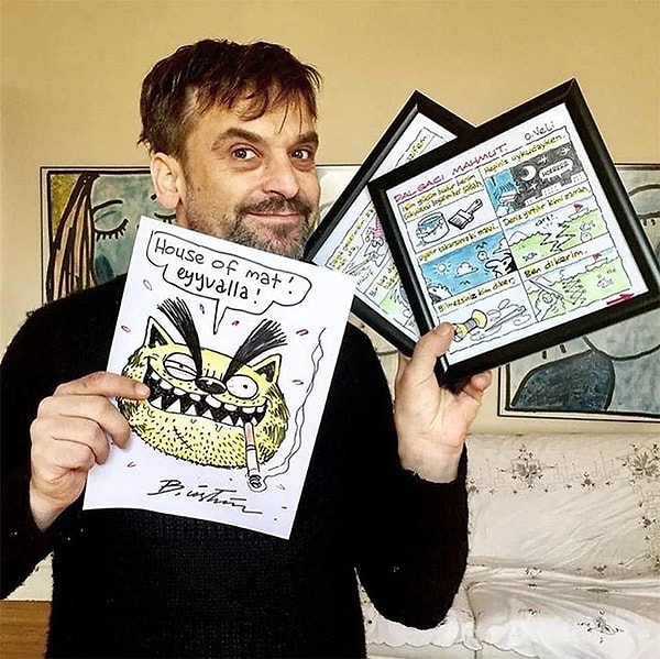 5. А вот и сам автор этих замечательных работ: