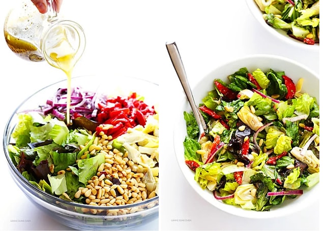 4. Bir de salatamız:
