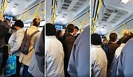 Otobüste Kendisine Yer Vermedi Diye Bir Gence Tokat Atan Yaşlı Adama Tepkisini Dile Getirirken Takdir Toplayan Vatandaş!