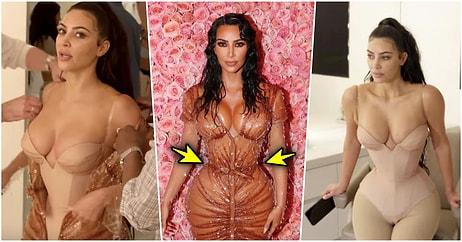 Sırrını Öğrendik! Kim Kardashian'ın İnce Belli Görünmek İçin Çişini Bile Yapamadığı Korsesi Gündem Oldu