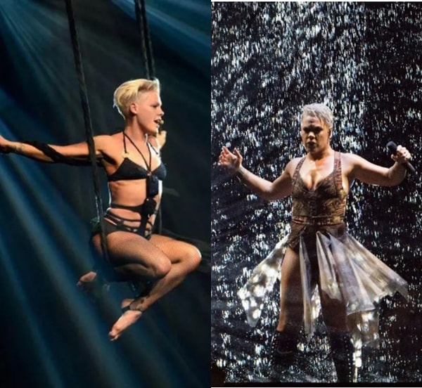 16. Разница в 6 лет между фото Пинк.