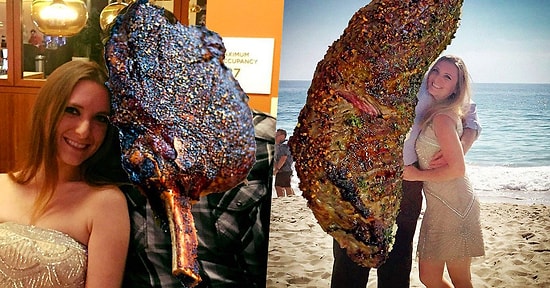 Ayrıldıktan Sonra Birlikte Oldukları Fotoğraflarını Silmeyip Sevgilisinin Yerine Photoshopla Biftek Koydu