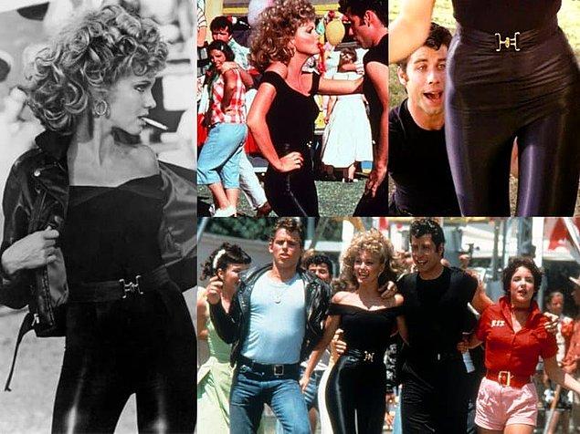 21. Olivia Newton John Travolta ile baş rollerini paylaştığı Grease filminde. (1978)