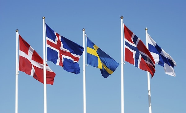 1. Какая из этих стран не относится к скандинавским?