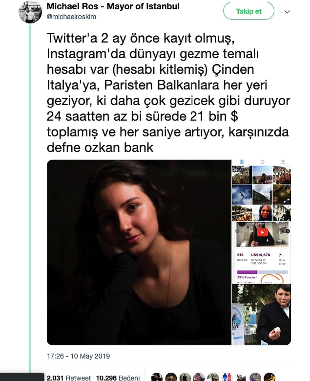 Olayın derinliklerini araştırıp Defne'nin çok güzel bir plan dahilinde hareket ettiğini söyleyenler de var...