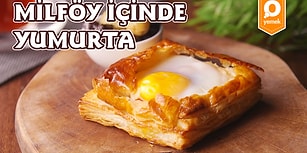 Kahvaltı İçin Çıtır Çıtır Bir Lezzet! Milföy İçinde Yumurta Nasıl Yapılır?