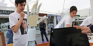 Lise Öğrencileri, Öğretmenlerinin Desteği ile Bomba İmhada ve Fizik Tedavide Kullanılabilecek Robot Kol Tasarladı