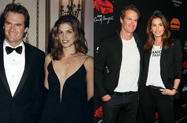 8. В прошлом году Синди Кроуфорд и Ранде Гербер отметили 20-летие совместной жизни.