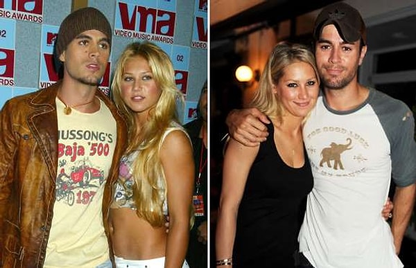 14. Анна Курникова и Энрике Иглесиас вместе 18 лет.