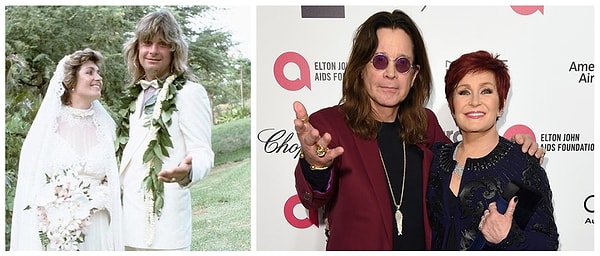 16. В 1982 году сыграли свадьбу Шэрон и Оззи Осборны.