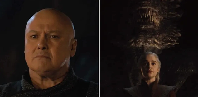 King's Landing'de kıyamet kopmadan herkesin favori hadım karakteri olduğunu düşündüğümüz Varys'e veda etmiştik. Ama o sahneden önce ilginç bir şey yaşanmıştı.