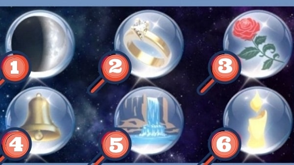 1. Посмотрите на каждый элемент и выберите тот, к которому вас подсознательно тянет: