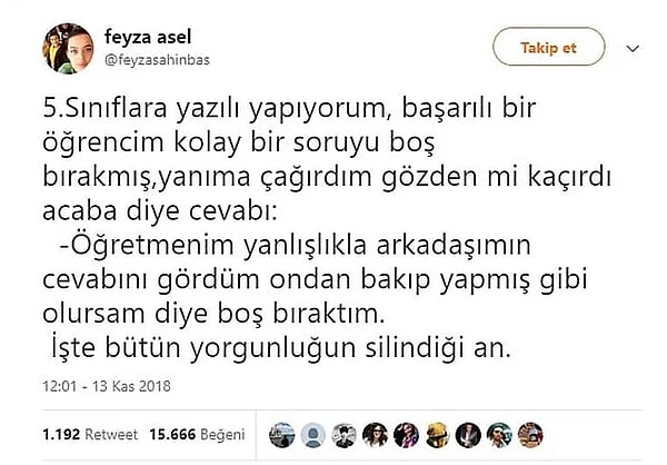 7. İnsanlığa dair küçük umutlar.